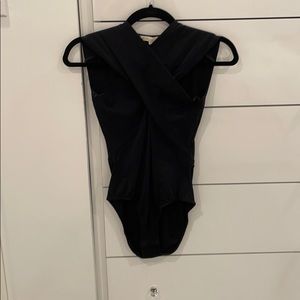 Maje black bodysuit